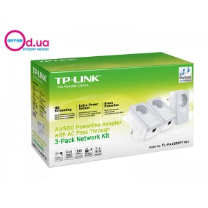 Сетевой адаптер PowerLine TP-LINK TL-PA4010PTKIT