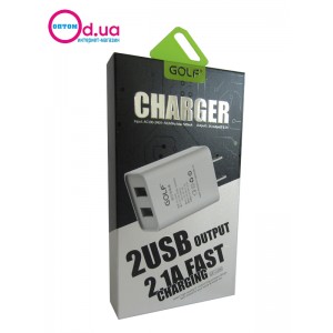 Сетевой адаптер 2 USB Golf U206 Сетевой адаптер 2 USB Golf U206
