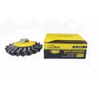 Щетка-Крацовка конус плетенная 125мм Arles (1/60)