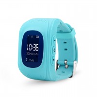Смарт часы детские с gps трекером smart baby watch q50s blue