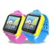 Смарт часы детские с gps-трекером smart baby watch tw6 синие