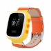 Смарт часы детские smart baby watch tw2 0.96' oled yellow с gps трекером