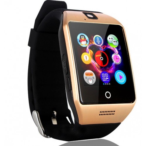 Смарт часы smart watch phone q18 gold