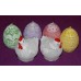 Свічки "Великодні курочки з яйцями", набір 24 ​​шт (ціна за 1 шт)