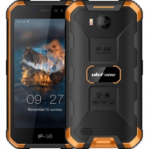 Смартфон Ulefone Armor X6 (IP69K, 2/16Gb, 3G) Black/Orange