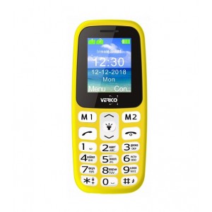 Телефон Verico Classic A183 Yellow Телефон Verico Classic A183 Yellow