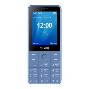 Телефон Verico Qin S282 Blue Телефон Verico Qin S282 Blue