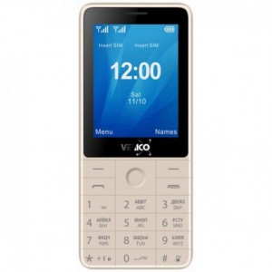 Телефон Verico Qin S282 Gold Телефон Verico Qin S282 Gold