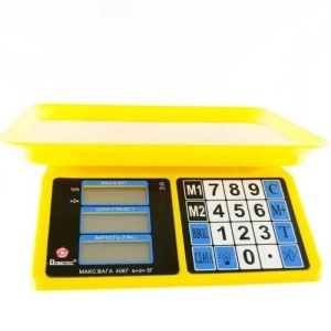 Торговельні ваги ACS 40kg / 5g MS 266 Domotec 4V Торговельні ваги ACS 40kg / 5g MS 266 Domotec 4V