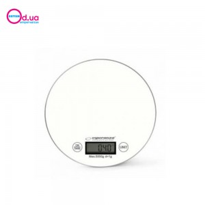 Весы кухонные Esperanza Scales EKS003W White Весы кухонные Esperanza Scales EKS003W White