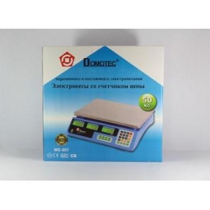 Весы торговый domotec acs 50kg ms-987 6v Весы торговый domotec acs 50kg ms-987 6v