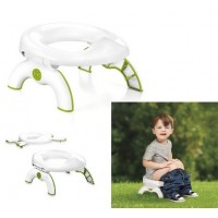 Дитячий дорожній горщик - туалет 2 in 1 go potty