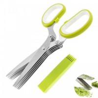 Кухонные ножницы для зелени 137, 5 острых лезвий