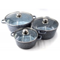 Набор кастрюль с крышками BN-324