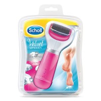 Электрическая роликовая пилка для пяток Scholl valet smooth pink