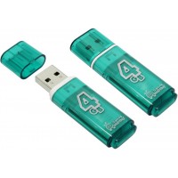Флешка usb flash 4Gb Smartbuy Glossy series Green