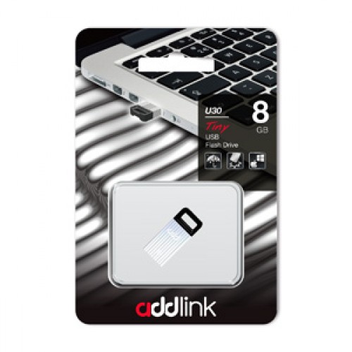 Флешка usb flash AddLink U30 8GB (серебрянный)