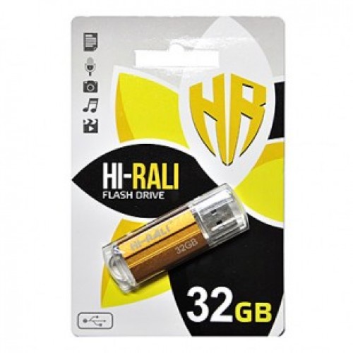 Флешка usb flash Hi-Rali 32GB Corsair series Bronze