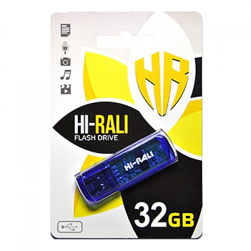 Флешка usb flash Hi-Rali 32GB Taga Blue