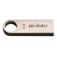Флешка usb flash Hi-Rali 4GB Shuttle series Silver