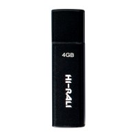 Флешка usb flash Hi-Rali 4GB Vektor series Black