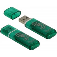 Флешка usb flash Smartbuy 32GB Glossy series Green (SB32GBGS-G)