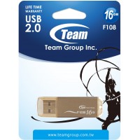 USB накопитель 16Gb Team F108 Brown (TF10816GN01)