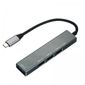 USB HUB T-304 Type-C 4 PORT 3.0