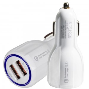 Автомобільний зарядний пристрій 2 USB QC 3.0 SY (6A)  681