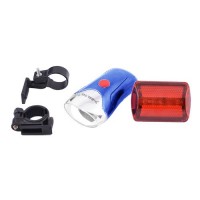 Велофонарь 308-COB, габарит-5LED, 3хAAA+2хАА