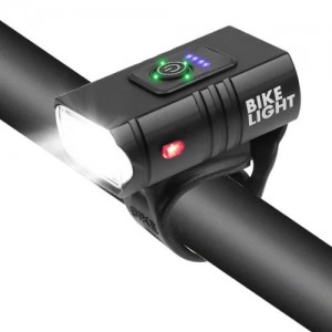 Велофонарь BK-01Pro-XPE ULTRA LIGHT, ALUMINUM, индикация заряда, Waterproof, аккум., ЗУ micro USB Велофонарь BK-01Pro-XPE ULTRA LIGHT, ALUMINUM, индикация заряда, Waterproof, аккум., ЗУ micro USB