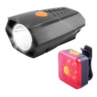 Велофонарь BSK-178-2-LM, STOP-6SMD, ЗУ micro USB, встроенный аккумулятор