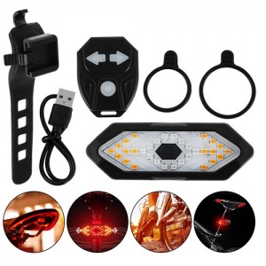 Велофонарь FY-1820 с указанием поворотов (red+yellow), ЗУ micro USB, встр. аккум., пульт управления, CR2032 Велофонарь FY-1820 с указанием поворотов (red+yellow), ЗУ micro USB, встр. аккум., пульт управления, CR2032
