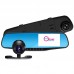 Видео Регистратор Зеркало с двумя камерами  DVR-1433