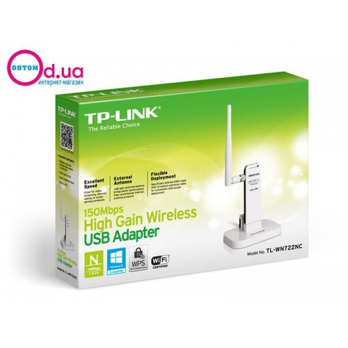 Wi-Fi USB-адаптер TP-LINK TL-WN722N