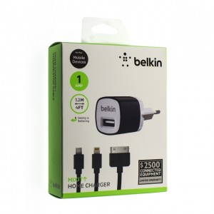 Сетевое зарядное устройства belkin f8j017e micro usb