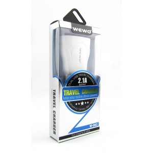 Сетевое зарядное устройство 2USB 2.1A WEWO W-002 Сетевое зарядное устройство 2USB 2.1A WEWO W-002
