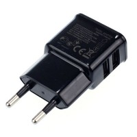 Зарядное устройство сетевое STC-U90EWE 2USB 2100 mAh