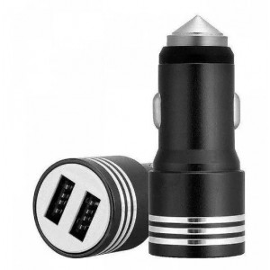 Автомобільний USB адаптер CAR USB hammer Автомобільний USB адаптер CAR USB hammer