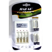 Комплект зарядное + батарейки пальчик 212AA