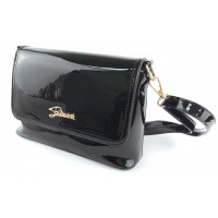 Клатч женский лаковый 72322 Black