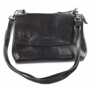 Сумка  женская кожаная 6058 Black
