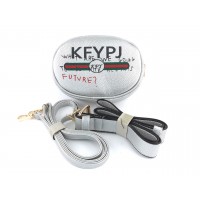 Женская поясная сумка на пояс 72336 Silver
