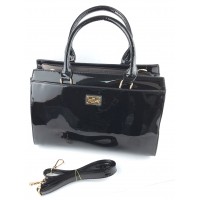 Женская сумка лаковая 72337 Black