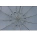 Зонт 2.5м 12 спиц с серебряным напылением и ветровым клапаном 005W