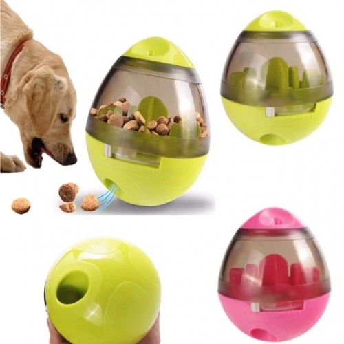Іграшка інтерактивна для домашніх улюбленців (мяч з отвором для їжі)