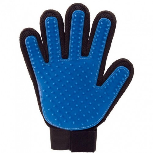 Перчатка щетка для чистки животных Pet Glove