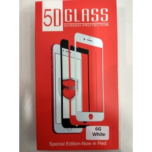 Панель передняя 5D GLASS 6G White (красная коробка)