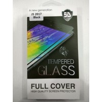 Панель передняя 5D GLASS J5 2017 (White, black)