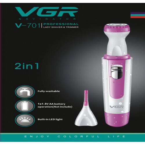  Триммер женский для лица VGR V-701 (100)